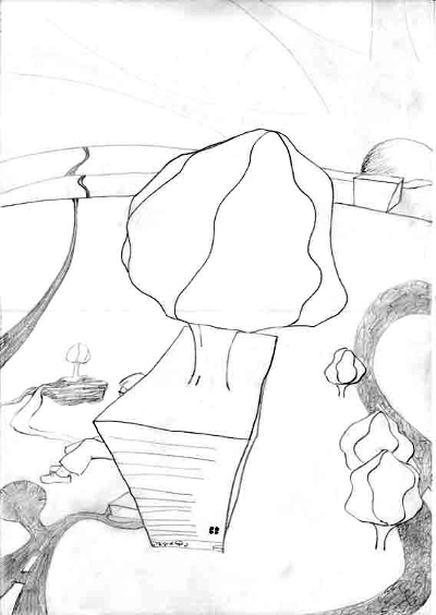 Grosser Junge am Krankenhaus